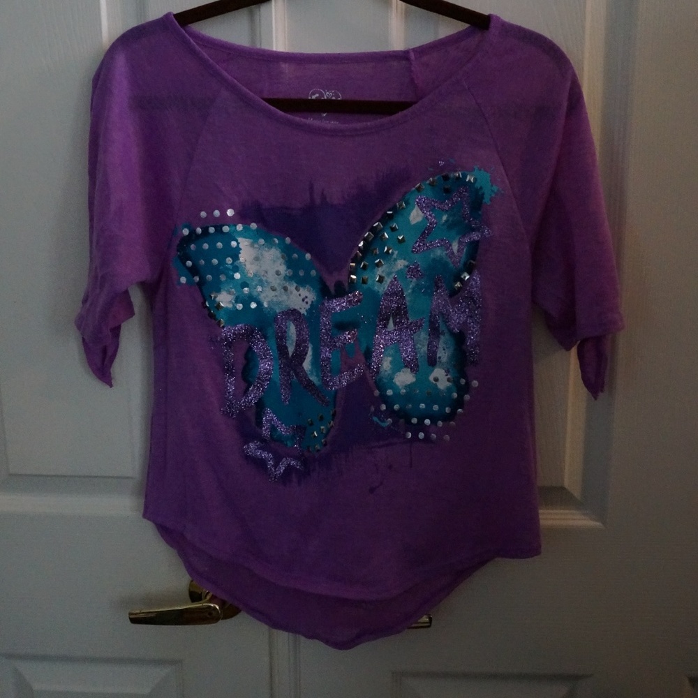 Justice top size 18